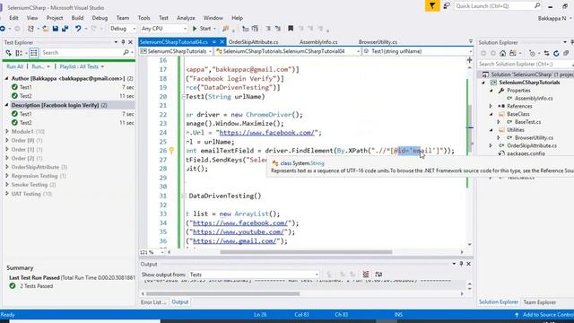 Selenium C# Full Course by Bakkappa N смотреть онлайн