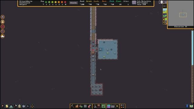 Dwarf Fortress - Быстрый гайд - Колодец