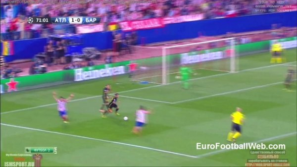 Atletico Madrid vs Barcelona - Champions League Highlights