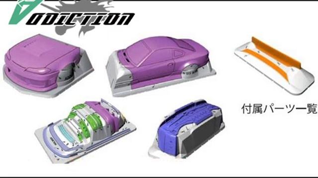 RC DRIFT：ADDICTION ハイグレード・ボディ NISSAN S15シルビア 高木美紀 2021を発表 смотреть онлайн