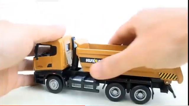 Игрушка Huina toys самосвал и бетономешалка 1:50 смотреть онлайн