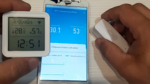 Умный дом. Датчик температуры и влажности.