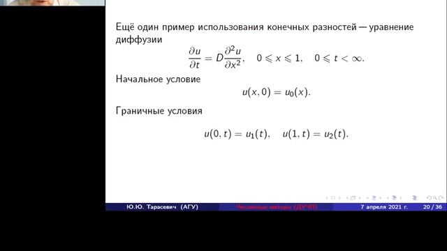 Сеточные методы решения дифференциальных уравнений в частных производных. смотреть онлайн
