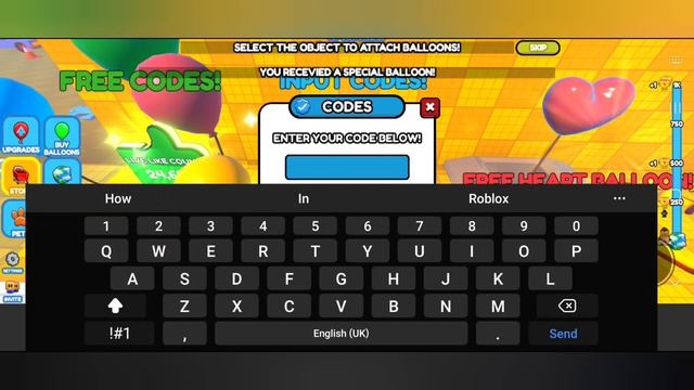 [AUGUST 2023] ALL WORKING CODES BALLOON SIMULATOR ROBLOX | BALLOON SIMULATOR CODES смотреть онлайн