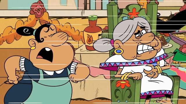 Casagrande Family Gets a Mexican Makeover! ?? | "Mexican Makeover" Full Scene | The Casagrandes смотреть онлайн