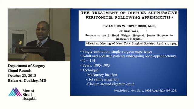 Evidence-Based Surgery or Eminence-Based Dogma смотреть онлайн