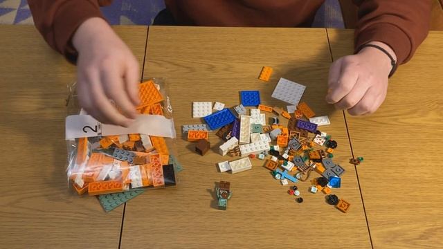НОВИНКА LEGO Minecraft 2022 Лисья хижина. смотреть онлайн