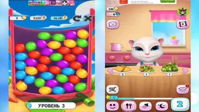 МОЯ ГОВОРЯЩАЯ АНДЖЕЛА Маленькая Сестра смотреть онлайн