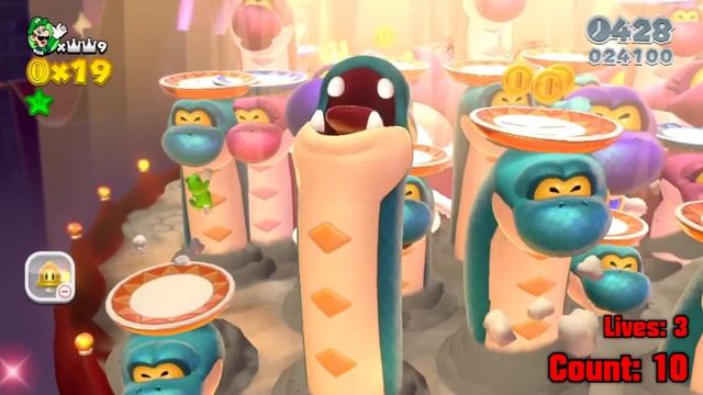 Duplicating Hisstocrat until I crash Super Mario 3D World смотреть онлайн