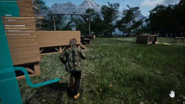 ОХОТА на КУР, МЕДВЕДЕЙ и ОЛЕНЕЙ | Ranch Simulator #4 смотреть онлайн