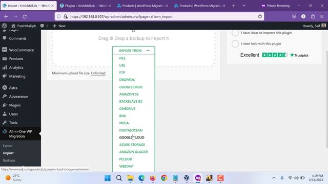 All-in-One WP Migration - Easiest way to backup/restore your wordpress website смотреть онлайн
