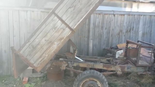 Самодельный трактор и прицеп смотреть онлайн