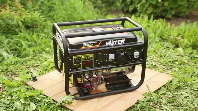 Обзор бензогенератора HUTER DY6500LX, DY6500LXA смотреть онлайн