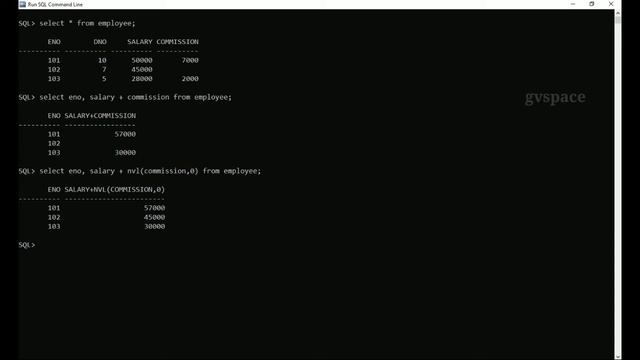 nvl2 function in oracle | null handling function | dbms | oracle | tamil #gvspace #dbmstutorials смотреть онлайн