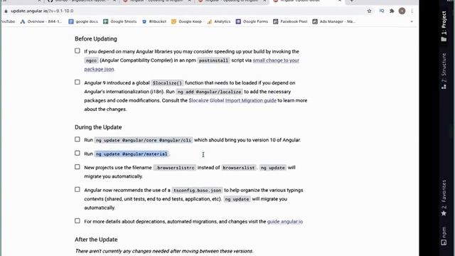 Angular 10 : Updating angular version | Angular Tutorial For Beginners in Hindi 2023 смотреть онлайн