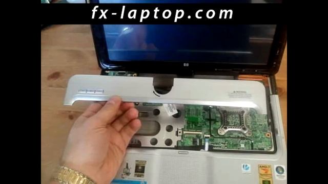 Disassembly HP Pavilion tx2000 - replacement, clean, take apart, keyboard, screen, battery смотреть онлайн