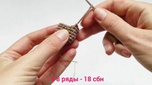 как обвязать бусины крючком