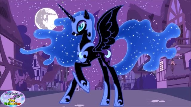 My Little Pony Transforms Mane 6 into Chrysalis Nightmare Moon Surprise Egg and Toy Collector SETC смотреть онлайн