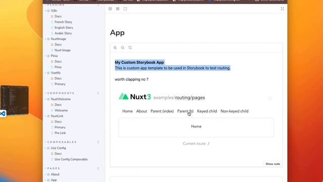 storybook nuxt 3 смотреть онлайн