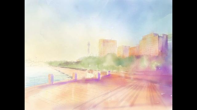 iPadで絵を描く! Tayasui Sketches Proで描いた横浜の風景画（iPad Artwork 039） смотреть онлайн