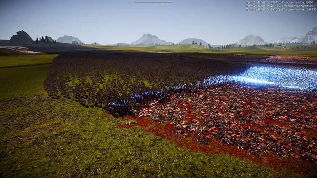 20,000 LASER KNIGHTS DISRUPT THE BATTLE BETWEEN ROMANS vs ORCS | Ultimate Epic Battle Simulator 2 смотреть онлайн