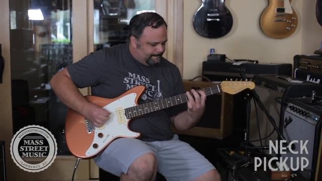 Don Grosh Electric Guitars - ElectraJet Custom - Metallic Copper Demo смотреть онлайн