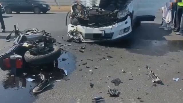 Смертельное дтп в Уфе смотреть онлайн