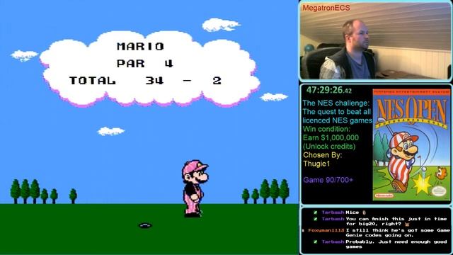 NES Challenge: Game#90: NES Open Tournament Golf(part 16) смотреть онлайн