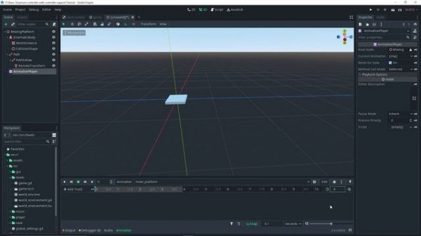Moving Platforms No Code | Godot 3.4
