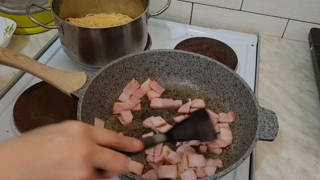 Паста карбонара рецепт с беконом и сливками