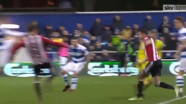 Куинз Парк Рейнджерс 2–2 Брентфорд. Чемпионшип. 19-й тур. 27.11.2017 смотреть онлайн