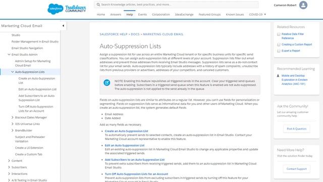 How to Suppress and Exclude Subscribers from Sends in Salesforce Marketing Cloud смотреть онлайн