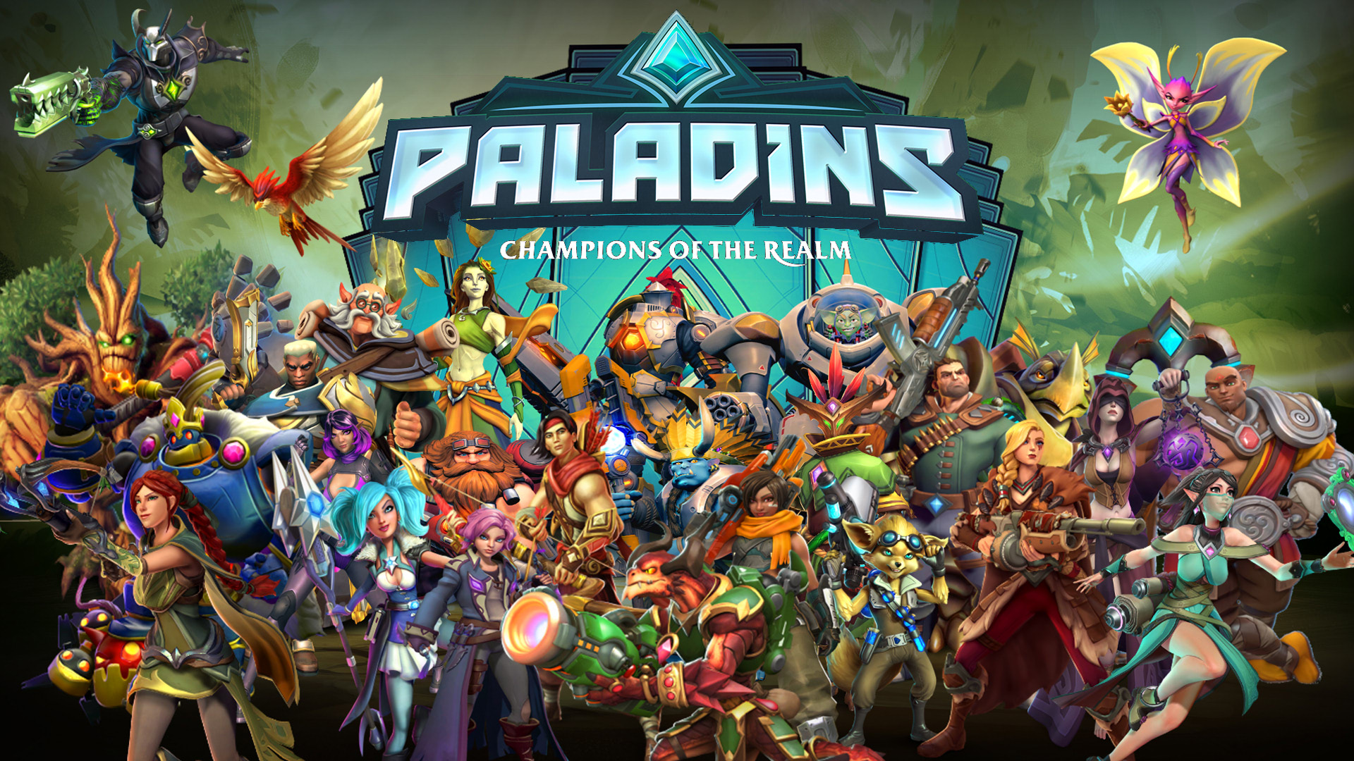 Играем в Paladins - Последние солокатки