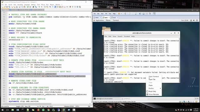 GlusterFS share with windows clients - CTDB SETUP - Part 05 смотреть онлайн
