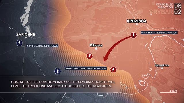 RYBAR: Ukraine War Map, February 6th