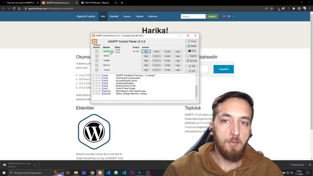 1 - Xampp kurulumu - Sıfırdan İleri Seviye PHP Dersleri 2023 смотреть онлайн