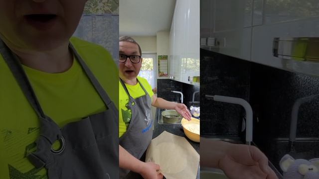 Ну очень Вкусный Творожник Käsekuchen Cheesecake Рецепт Пирога из Творога и манки на скорую руку.