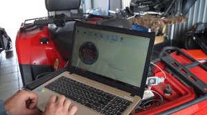 Компьютерная диагностика BRP BUDS на примере квадроцикла BRP