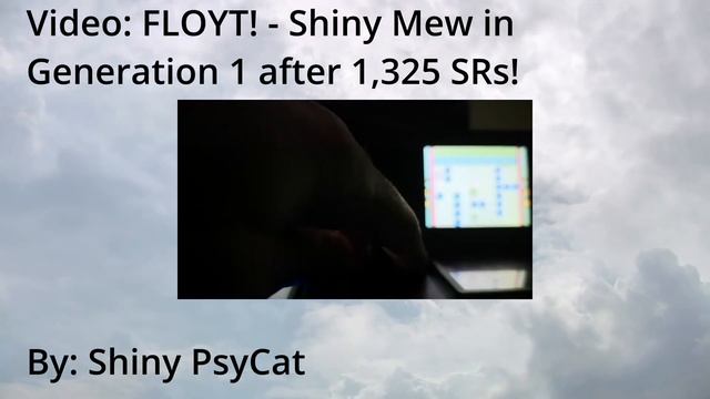 How to get Mew & How to Shiny Hunt It | Pokémon Tutorial смотреть онлайн