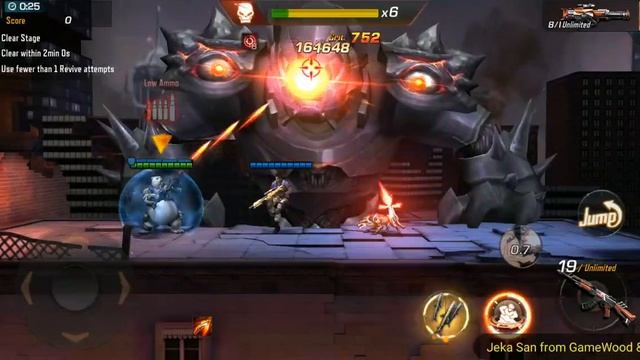 Level 9-6. The Cyclops. Прохождение игры Contra Returns на Android смотреть онлайн