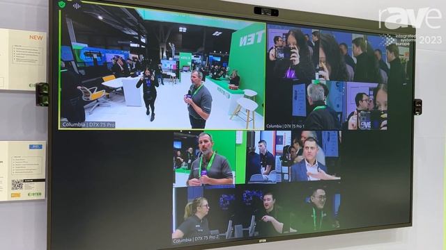 ISE 2023: DTEN Demonstrates Its Inclusive Hybrid Meeting Solution, DTEN Vue Cameras смотреть онлайн
