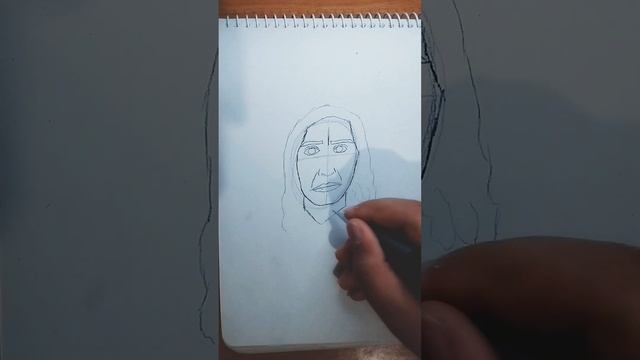 how to drawing face sketch #part56 смотреть онлайн