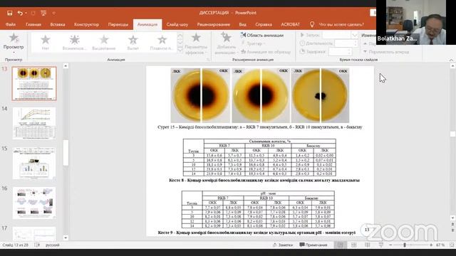 Защита Тастамбек К