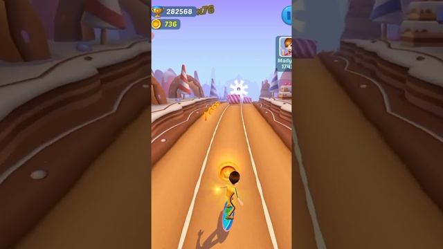 Subway Princess Runner Game Play In Candy Land смотреть онлайн