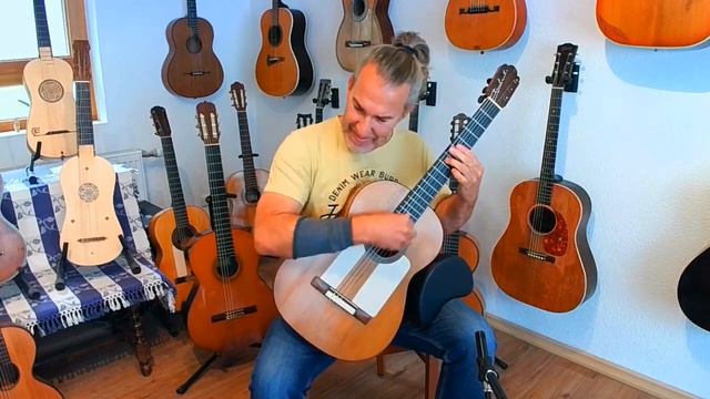 Benito Ferrer 1919 Handmade Guitar By The Greatest Luthier Of Granada - Antonio De Torres Style