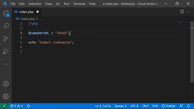 Belajar PHP Dasar | 2. Variable dalam PHP смотреть онлайн