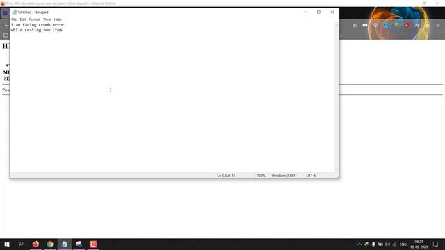 HTTP ERROR 403 No valid crumb was included in the request-SOLUTION смотреть онлайн