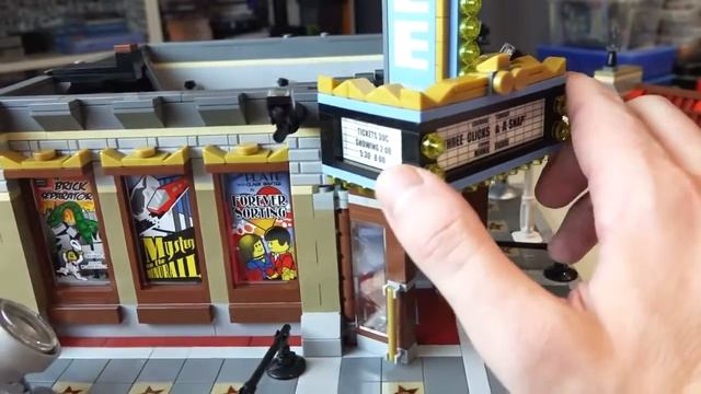 LEGO Creator Palace Cinema Brickworm смотреть онлайн