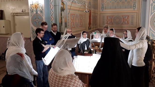 Встреча Владыки. Регент Екатерина Артюхова. смотреть онлайн