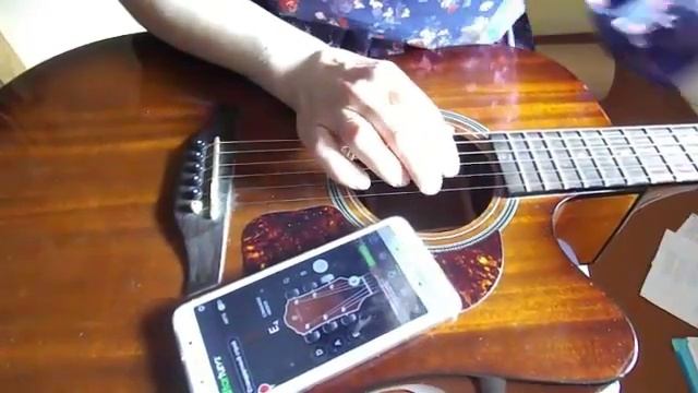Как настроить гитару без тюнера смотреть онлайн